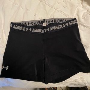 Under armour black shorts